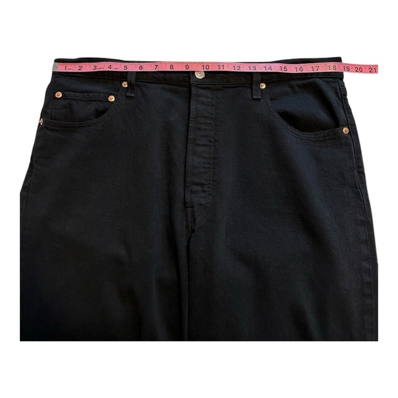 Levi’s Women’s Button Fly Ribcage Straight Ankle Jeans - Size 34 - Picture 10 of 15